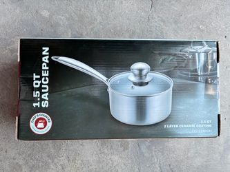 Chef's Counter 1.5 Qt Ceramic Saucepan