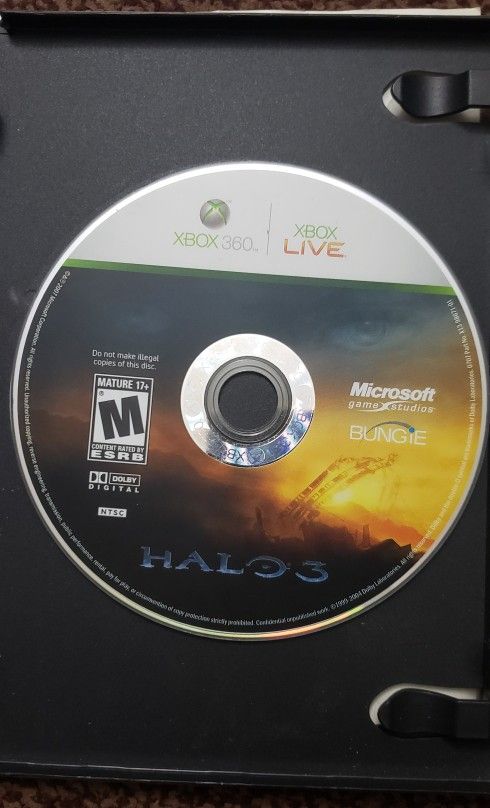 Halo3 On Xbox 360 Game