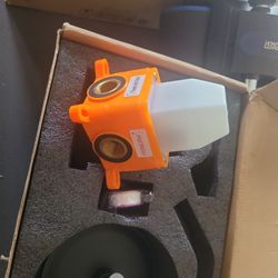 6 Inch Shower Head and Faucet Set with Valve High Pressure Rainfall Shower Head Trim Kit for Showering and Bathing Matte Black Bathroom Wall Mount Sho