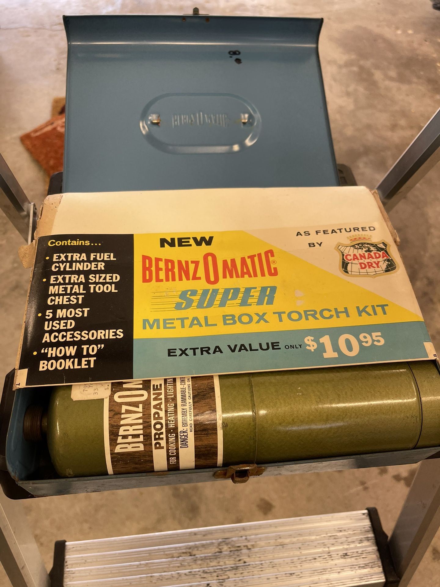 VINTAGE BENZ-O- MATIC PROPANE TORCH KIT