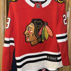 Fanatics NHL Breakaway Chicago Blackhawks Marc Andre Fleury Jersey Mens XS Size.