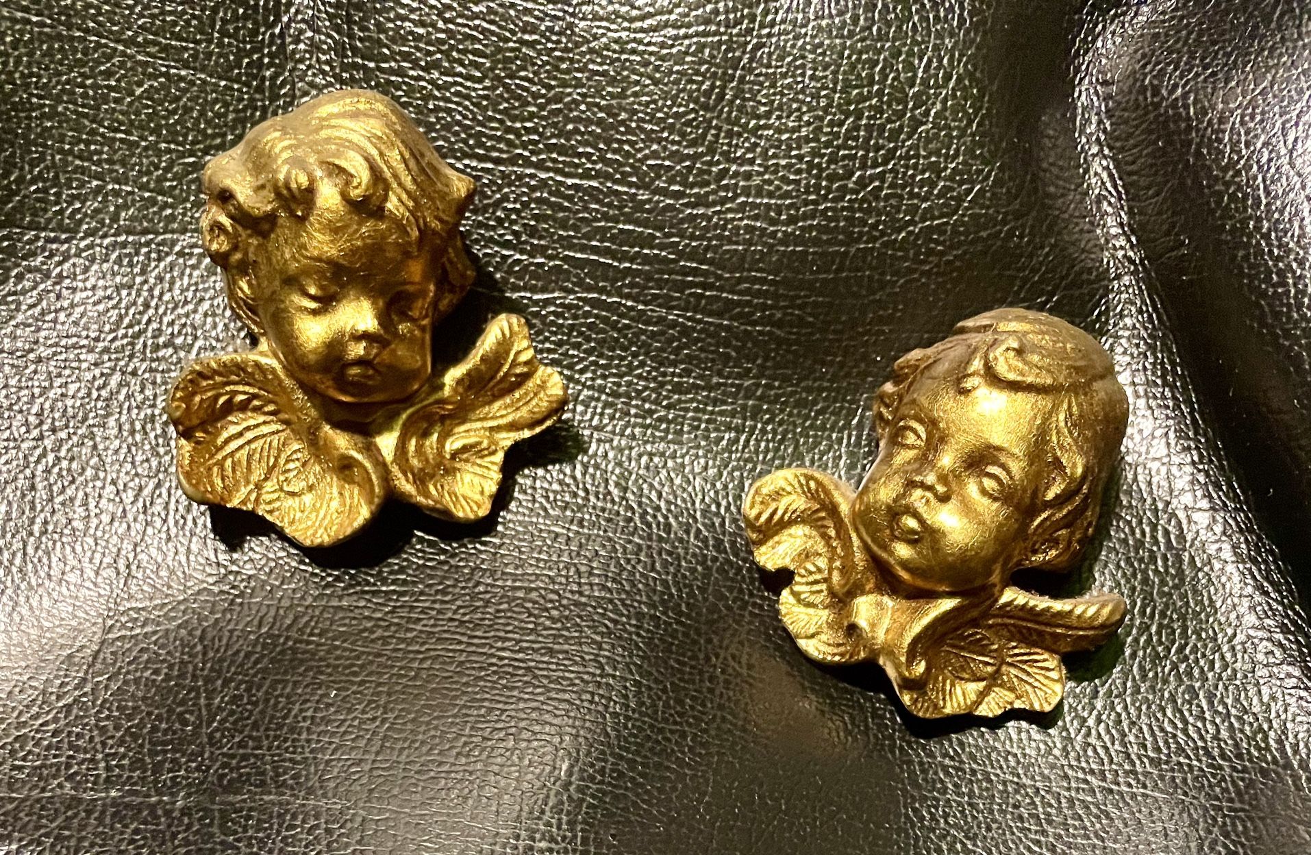 Gilded Decorative Italianate Cherubs 👼