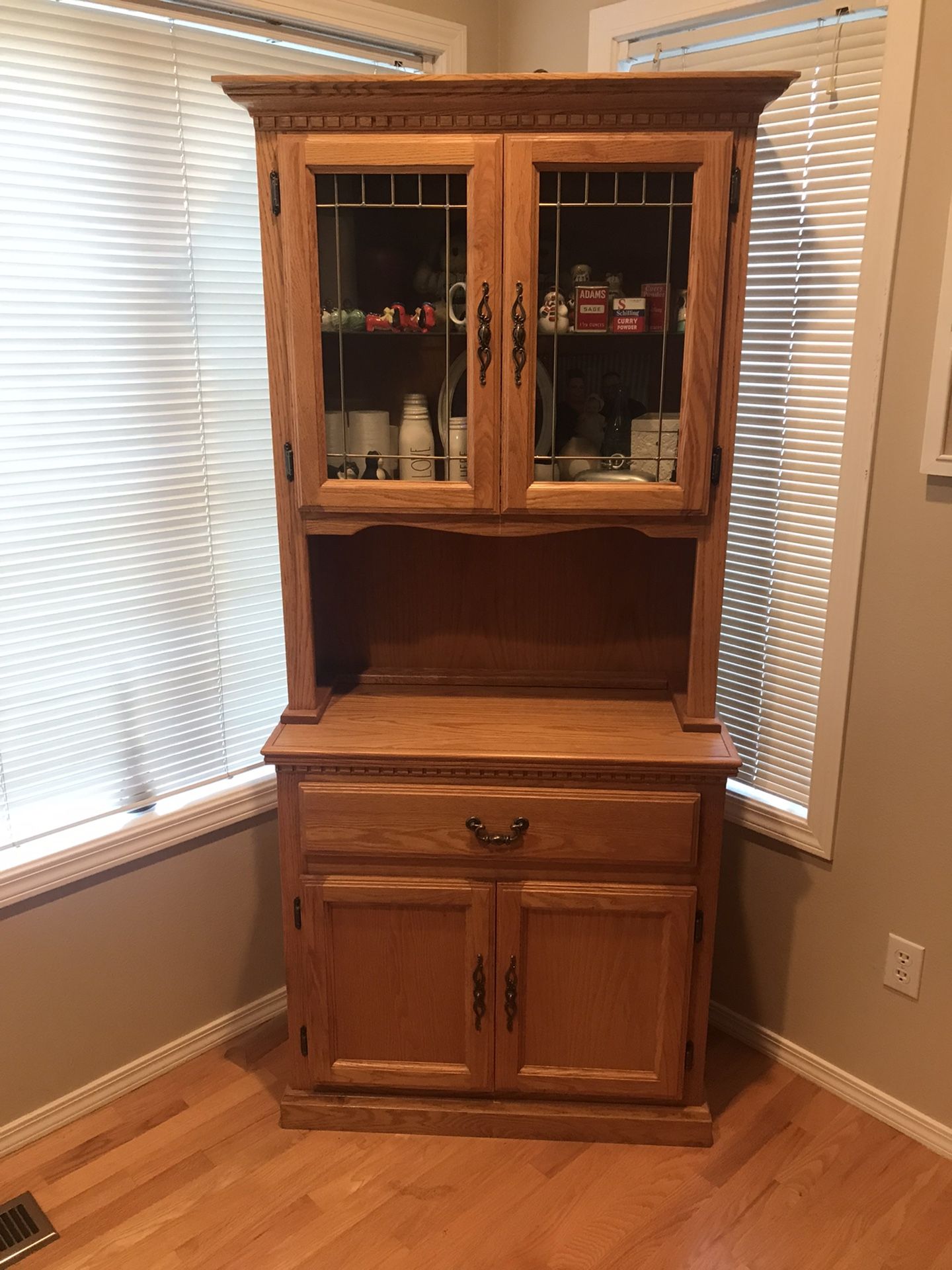 Oak Hutch