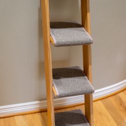 Cat Ladder, With Carpet, Four Steps