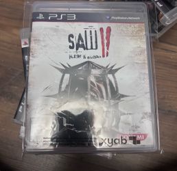 Saw II: Flesh & Blood PS3 Game US VERSION LIKE NEW