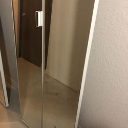 mirror closet door come with track 48 W, 79 L 
