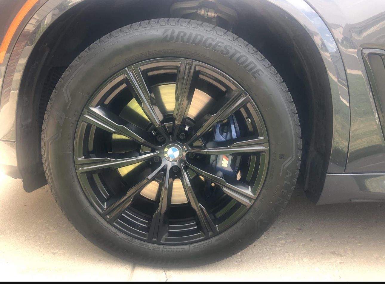 20 Inch BMW Rims And Tires Black X5 X6