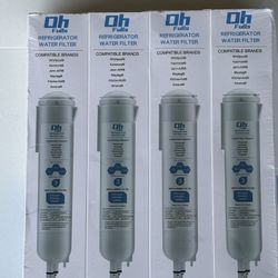 Oh Filters Refrigerator Water Filter  4 Pack, Compatible Brands/EDR3XD1