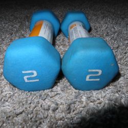 Set Of 2 LB Neoprene Weights
