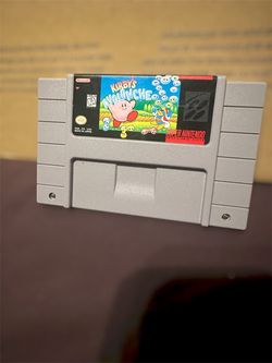 Nintendo Super Nintendo Kirby's Avalanche Game Cartridge