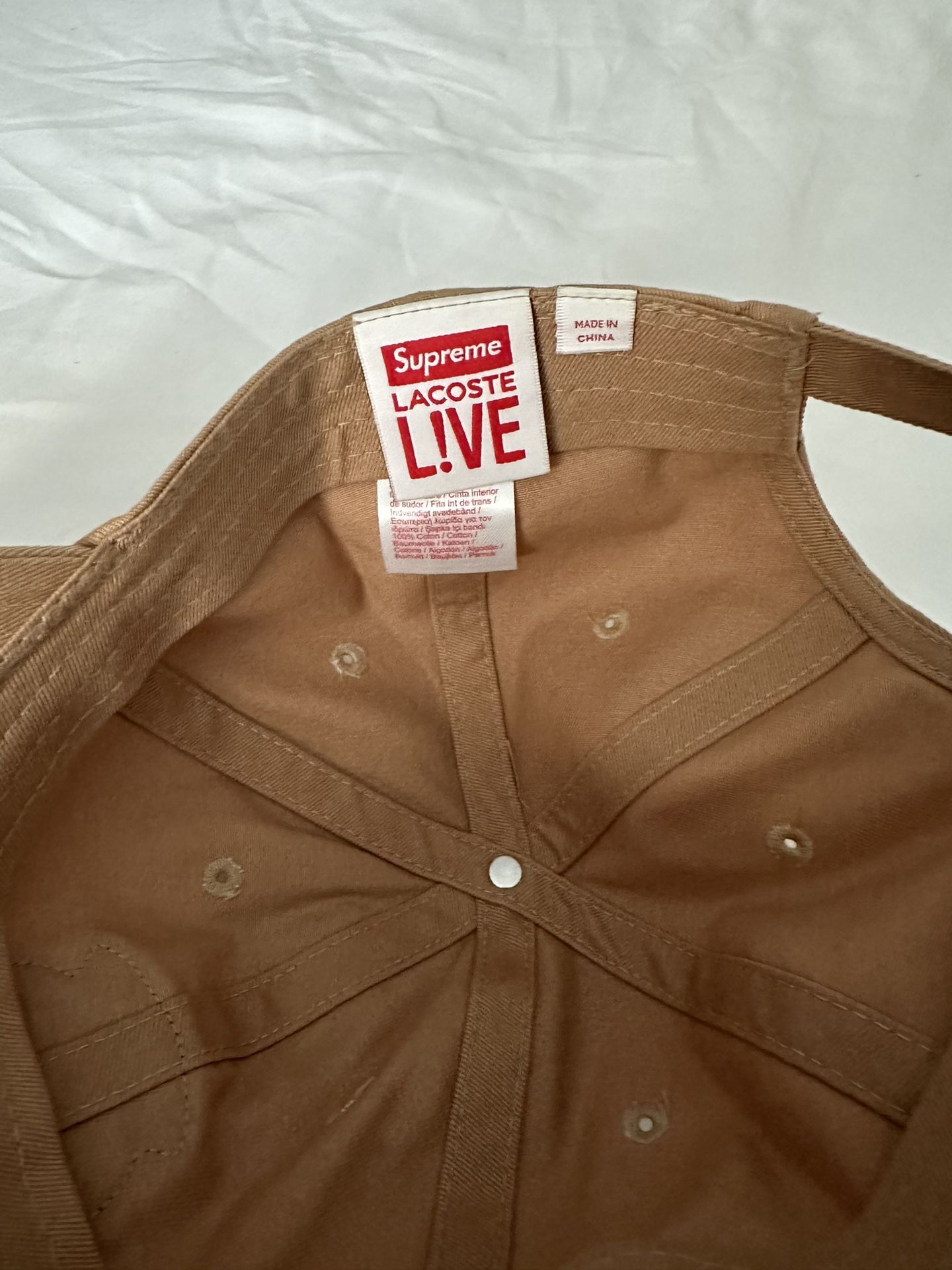 Lacoste Supreme Tan Hat
