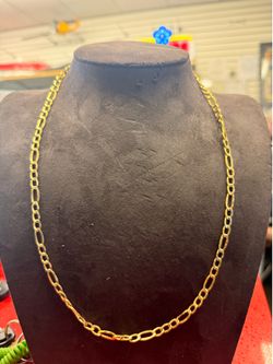 14KT Hollow Figaro Chain