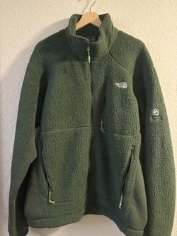 The North Face Extreme Pile Full Zip Fleece Jacket in Green