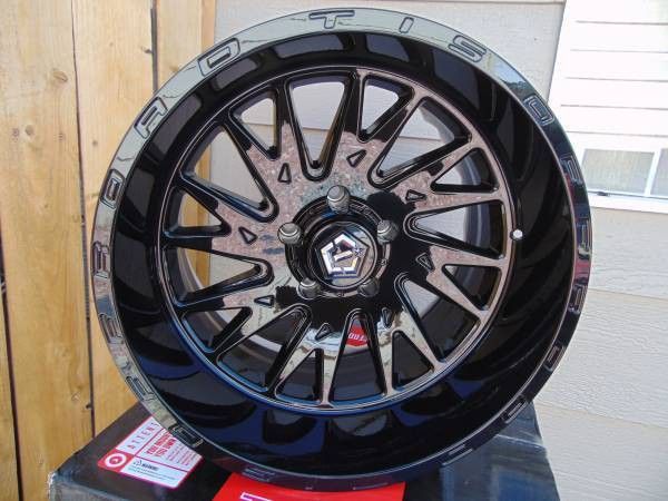 Brand New 20X12 Gloss Black TIS Rims *5X150* *TUNDRA* *-44MM Offset*