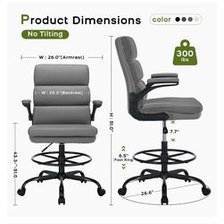 Tall/adjustable desk chair