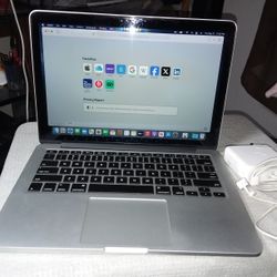 APPLE MacBook Pro Retina 13-inch A1(contact info removed)  2.6Ghz it 16GB Ram 512 SSD With Power Adapter 