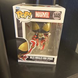 Marvel Miles Morales Iron Spider Funko Pop