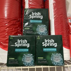 3, 3pks Irish Spring Bar Soaps