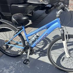 Schwinn Ranger Mountain Bike, 24 Inch Wheel,    Get to know the trails better than anyone with the Ranger mountain bike from Schwinn. The lightweight