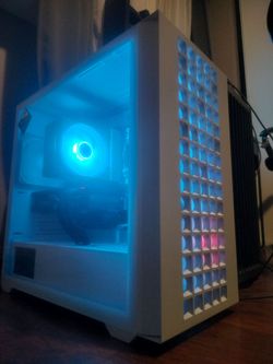 Ryzen 7 7700 + RTX 3070 Gaming PC — White AM5 Build