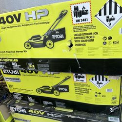 Lawnmower Rioby Con Battery 