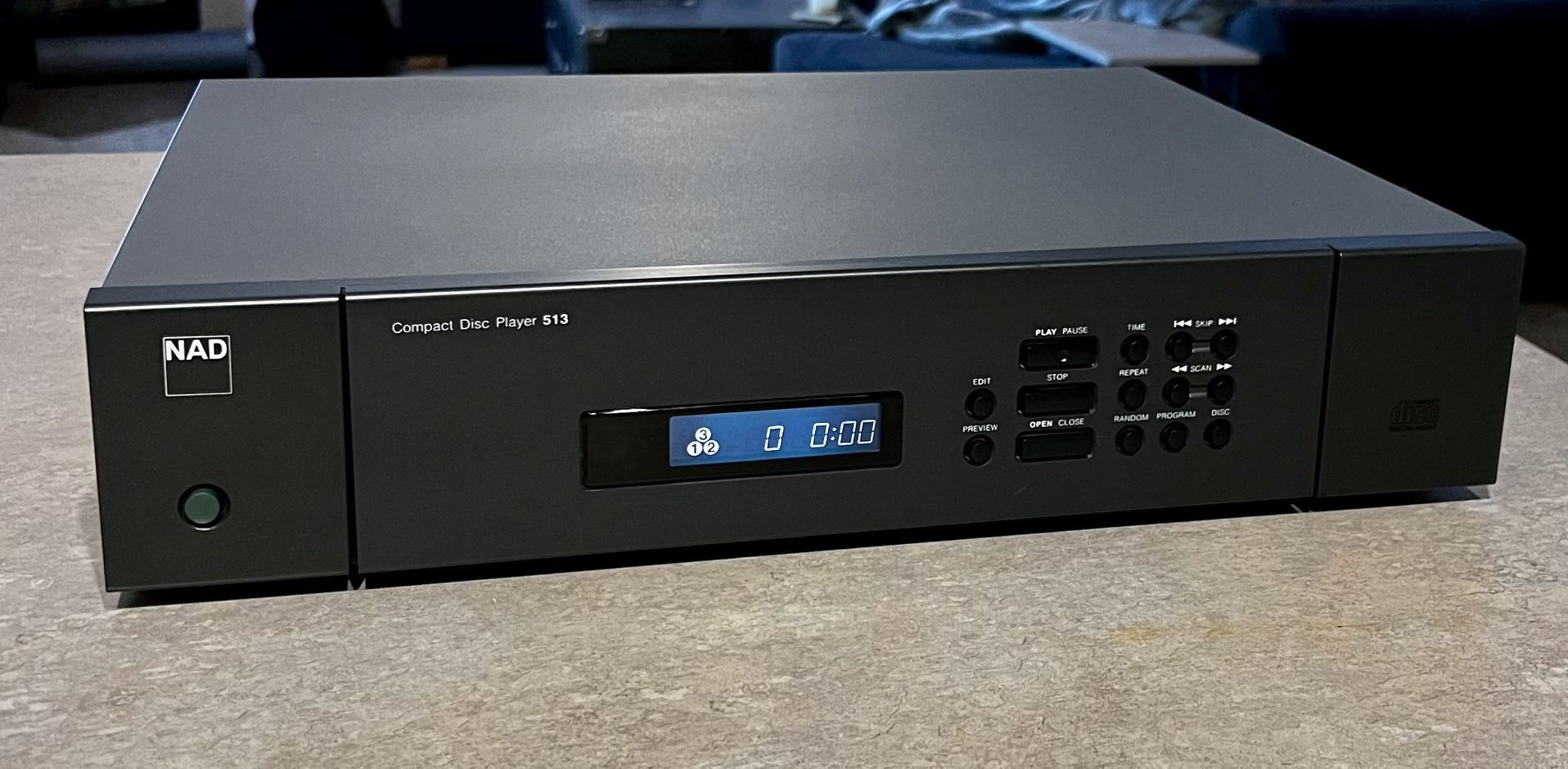 NAD 513 CD Player 3 Disc Changer