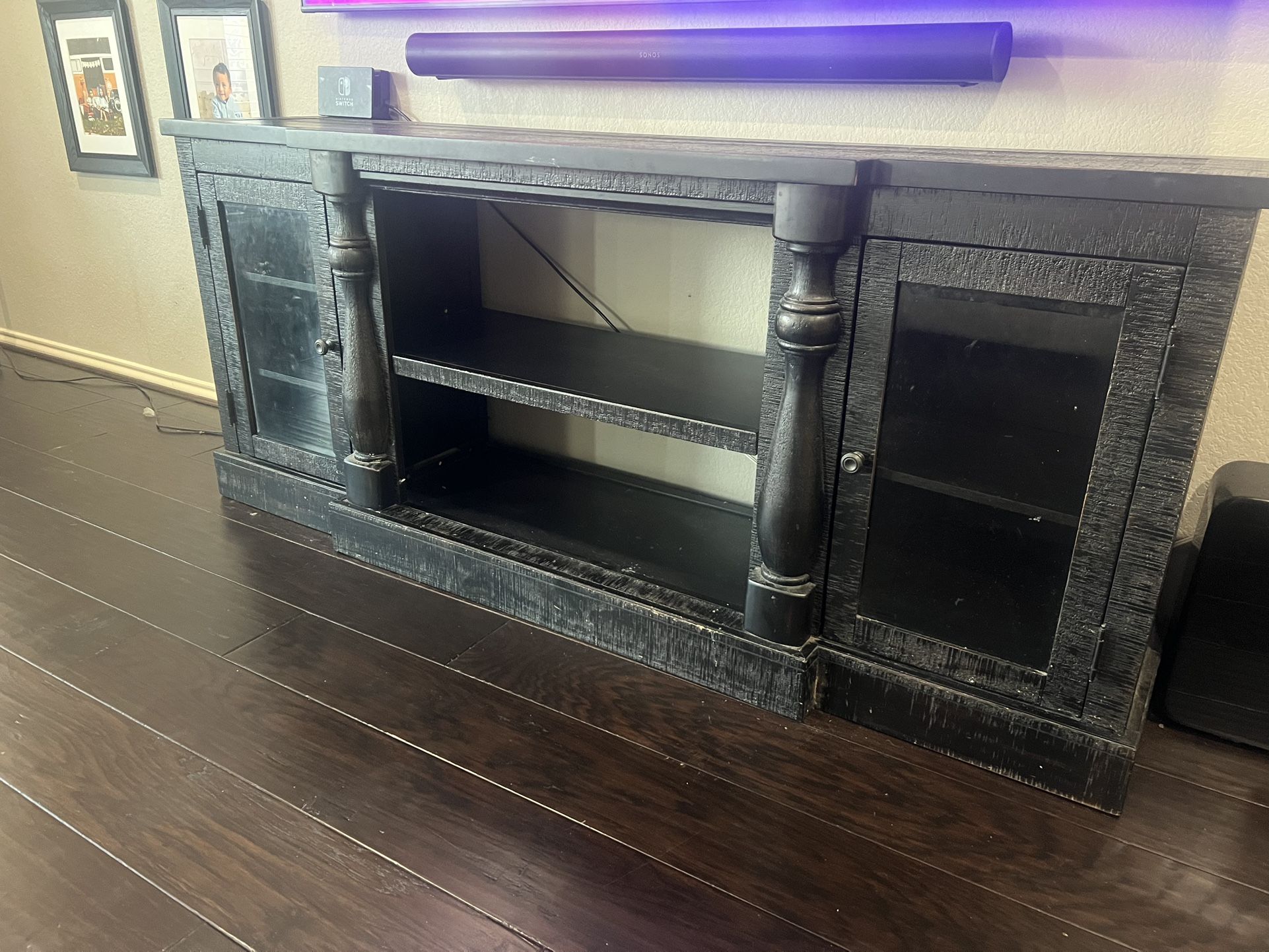 Media Console And Two Coffee Tables