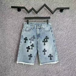 Chrome Hearts denim 5-point pants