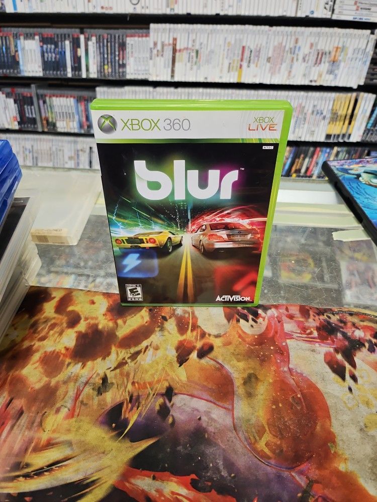 Blur (Microsoft Xbox 360, 2010) Tested & Working