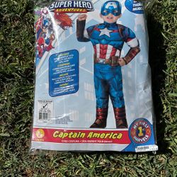 Toddler Captain America Costume 2-4T