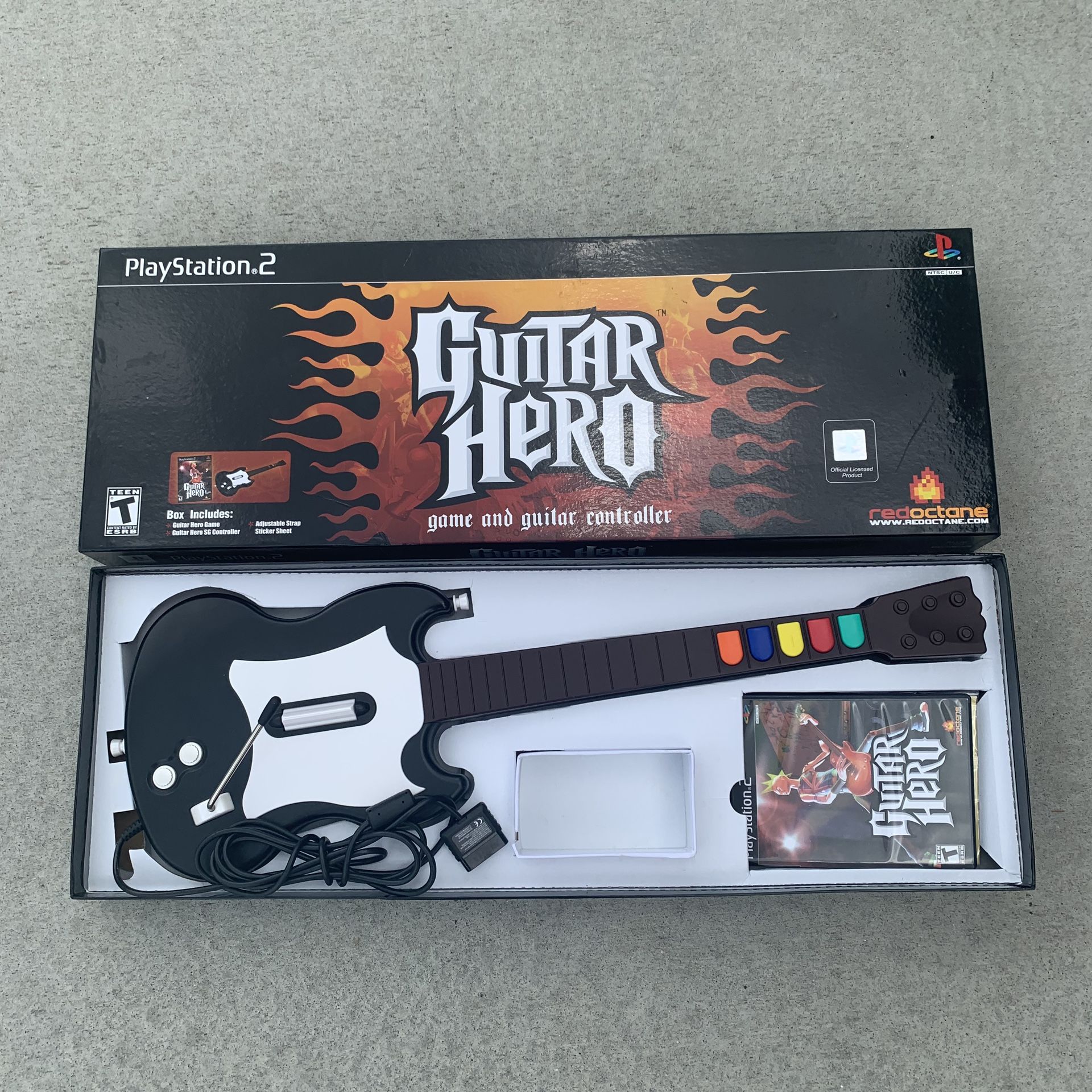 Guitar hero PS2 tested