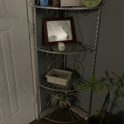 Metal Corner Shelf