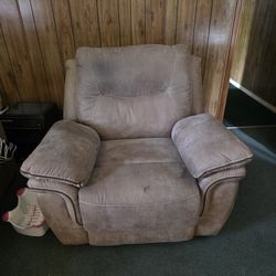 Recliner, chair.