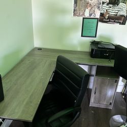 Computer Desk With Printer