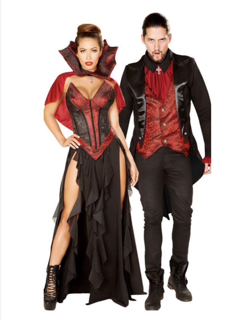 Halloween sexy costume-Men’s terror of night vampire ,Blood of lusting vampire costume
