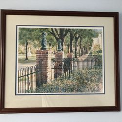 “USC Horseshoe II” Framed Print By Erica Hoyt