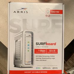 ARRIS Surfboard (32x8) Cable Modem, DOCSIS 3.0 - New Condition Brand New 