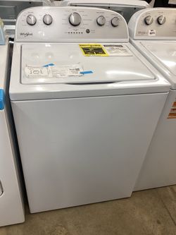 Whirlpool 3.5 cu.ft. Top Load Washer with High Efficiency Agitator New Scratch and Dent