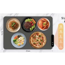 Electric Food Heating Mat . Food Warming Mat 5 Temperature Options And 6 Timer Settings 23.6 x 15.7 