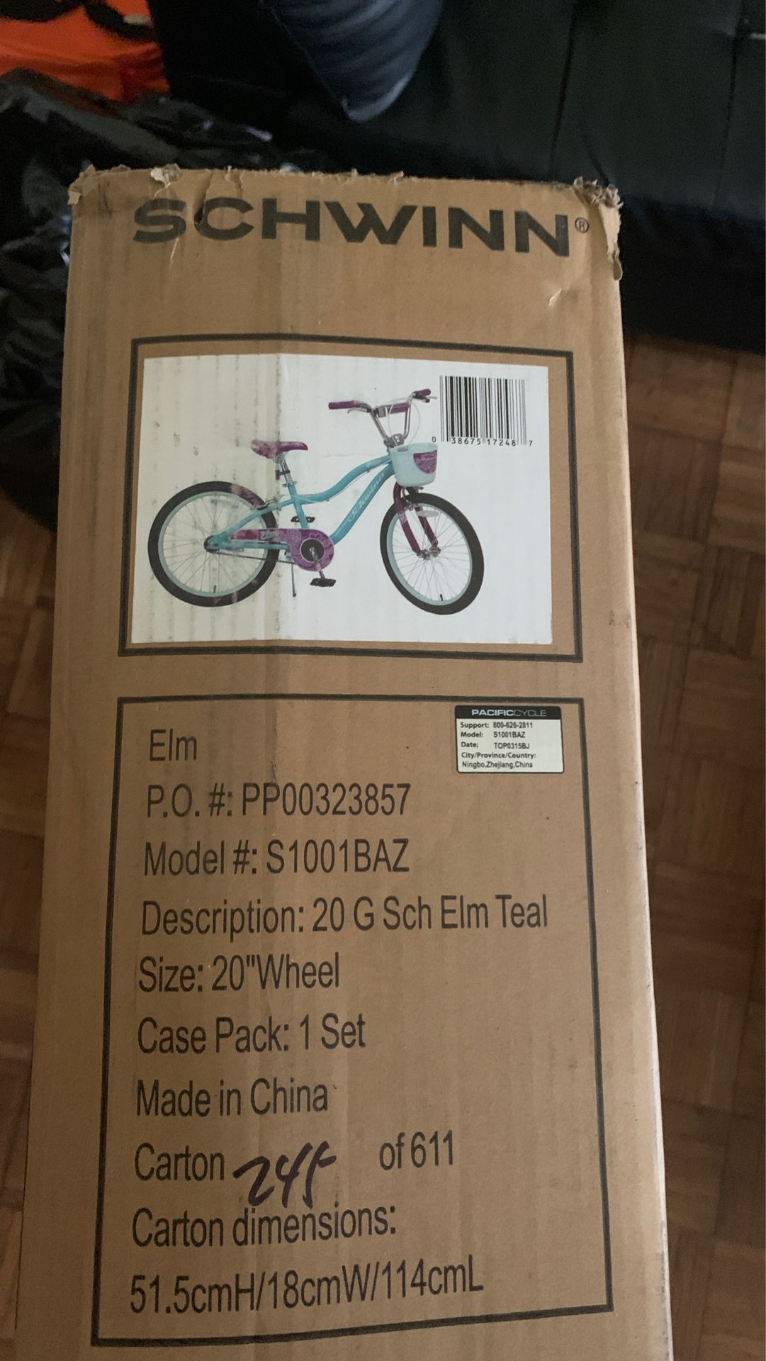 Schwinn Bike 20” brand new never been out the box