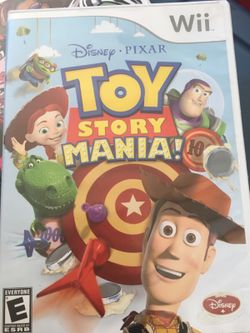Toy story mania wii game