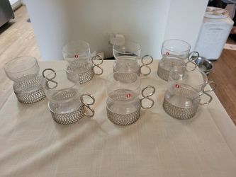 Greek Style Coffee Cup Set