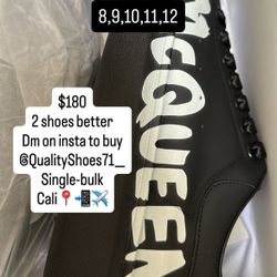 Alexander McQueen Graffiti Shoes 