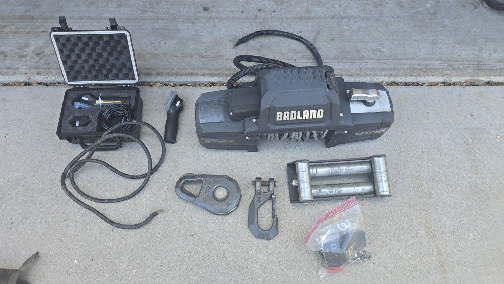 Badlands Winch Set Up