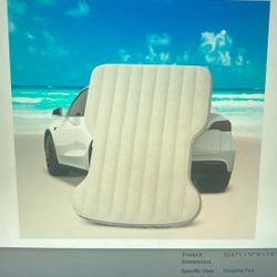 NEW Portable Camping Mattress. ForTesla Model Y. 2021 thru 2025. Self-Inflating Portable Camping Mattress. W/Cordless Air Pump & Bag