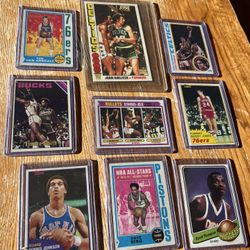 Vintage Basketball Card Lot