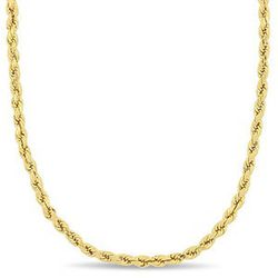 10k Gold Rope Chain 16in
