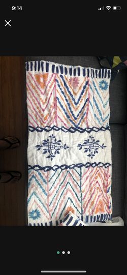 Brand new Anthropologie King pillow shams Brand new, Never used Anthropologie *third pic is the back of the sham