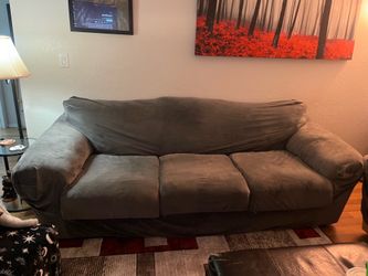 Free oversized couch and loveseat