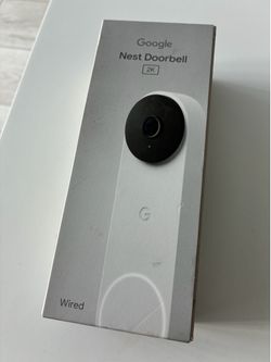 GOOGLE NEST DOORBELL (wired) 3rd gen Gemini 2k